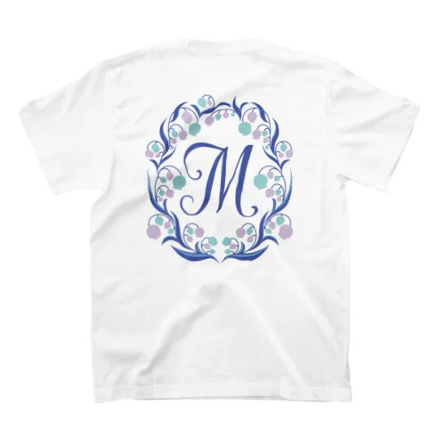  バックプリント：うすむらさきすずらん【M】  Regular Fit T-Shirt