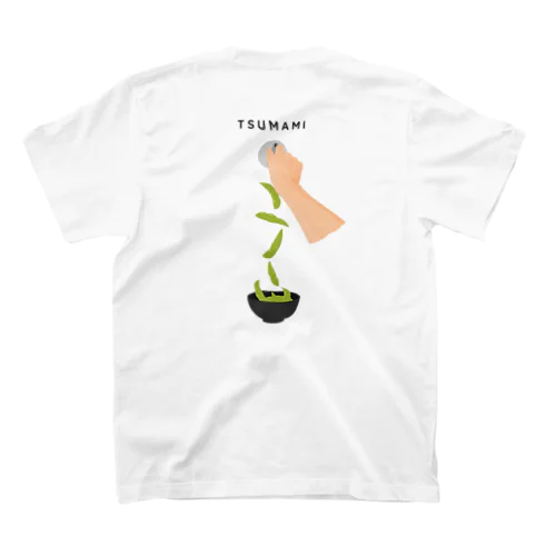TSUMAMI Tシャツ ビール 枝豆 Regular Fit T-Shirt