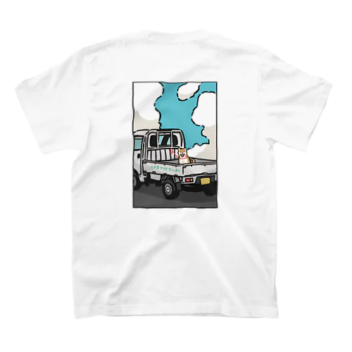 柴と軽トラ（前後レトロポップ①）by kayaman Regular Fit T-Shirt