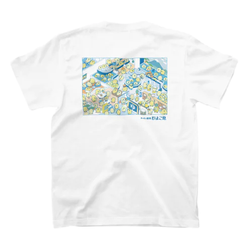 ぴよこ豆(スーパー銭湯) スタンダードTシャツ