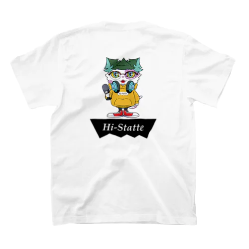 シダにゃん&Hi-Statte Regular Fit T-Shirt