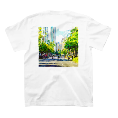 ワイキキ通り🚶🚶‍♂️🚶 スタンダードTシャツ