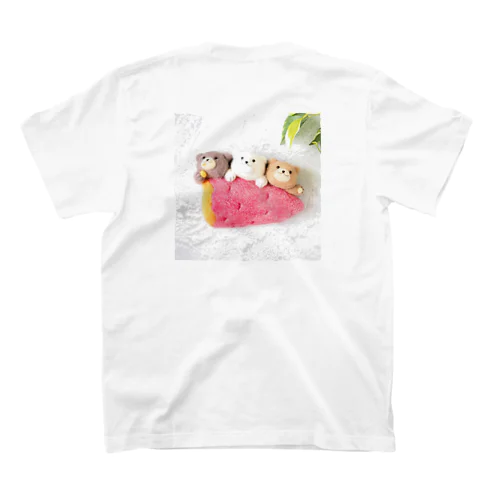 くまの3兄弟（焼きいも） スタンダードTシャツ