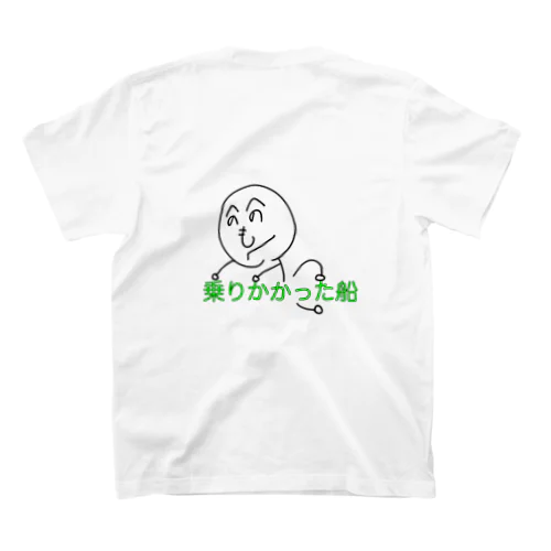 ことわざ侍(乗り掛かった舟) スタンダードTシャツ