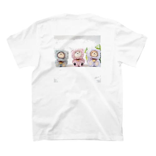 くまの３兄弟もこもこver. スタンダードTシャツ