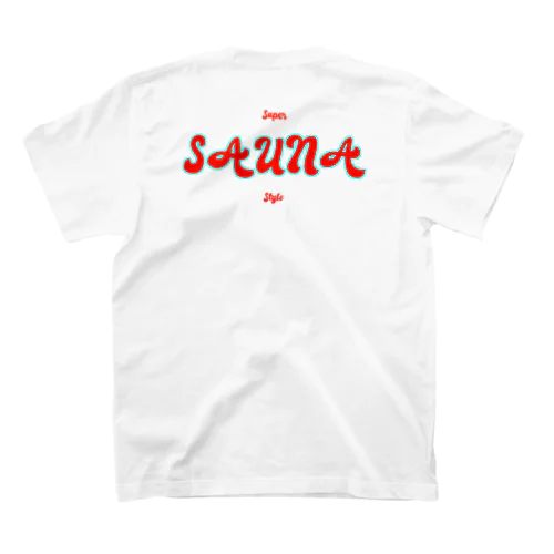 Super Sauna Style “Red” スタンダードTシャツ