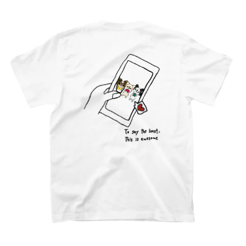 ゆるキャラシリーズ（陸くん、麦ちゃん、詩ちゃん） スタンダードTシャツ