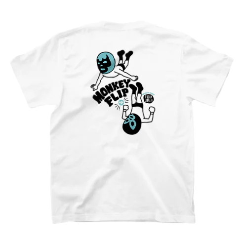 (バックプリント)MONKEY FLIP スタンダードTシャツ