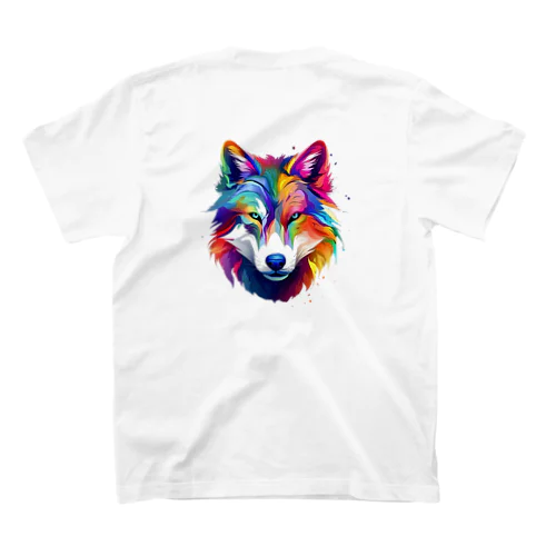 カラフルなおおかみ Regular Fit T-Shirt