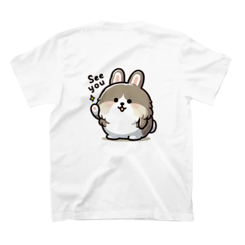 可愛いウサギ　シリーズ スタンダードTシャツ