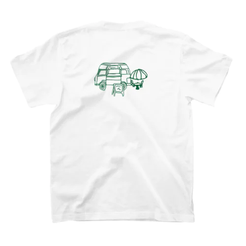 ほのぼのキッチンカーhontatacafe号 スタンダードTシャツ