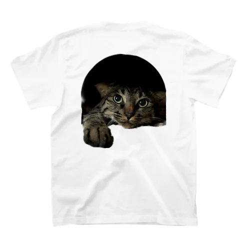 狙った獲物は逃がさない猫 Regular Fit T-Shirt