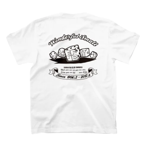 EFJBαMT(白・グレー) Regular Fit T-Shirt