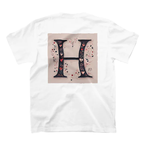 アルファベットのH Regular Fit T-Shirt