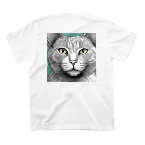 ドアップ猫 Regular Fit T-Shirt