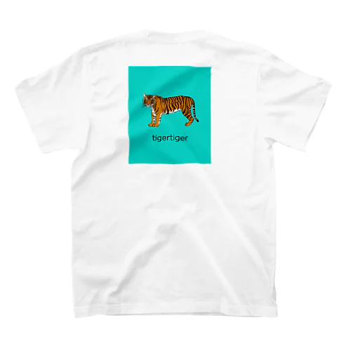  tigertiger ターコイズ Regular Fit T-Shirt