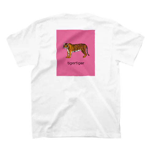  tigertiger ピンク スタンダードTシャツ