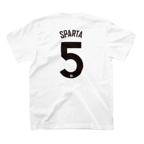 MO`SPORTS_[Number5]ホワイト スタンダードTシャツ