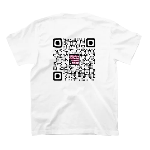 HACHIGO SHOP QR BLACK Regular Fit T-Shirt