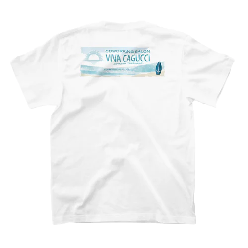 VIVA CAGUCCI ロゴT バックプリント Regular Fit T-Shirt