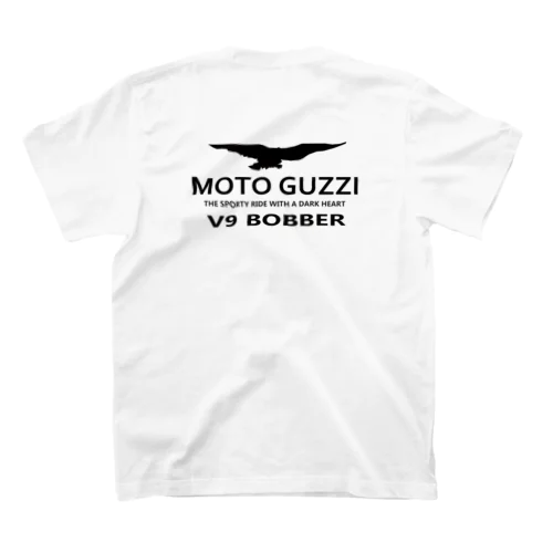 MOTOGUZZI　V9　BOBBER　黒 Regular Fit T-Shirt