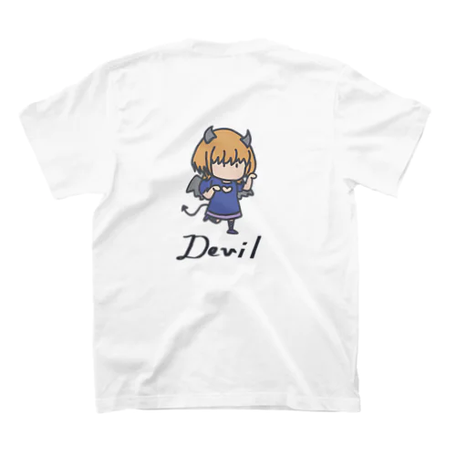 天国と地獄（悪魔ちゃん） スタンダードTシャツ