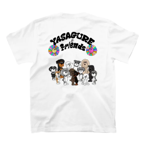 YASAGURE friends スタンダードTシャツ