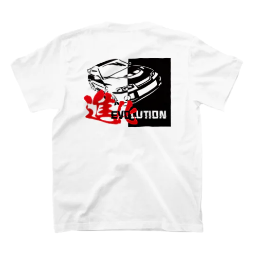 Evolution6-Black Regular Fit T-Shirt