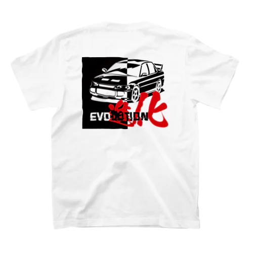 Evolution3-Black Regular Fit T-Shirt