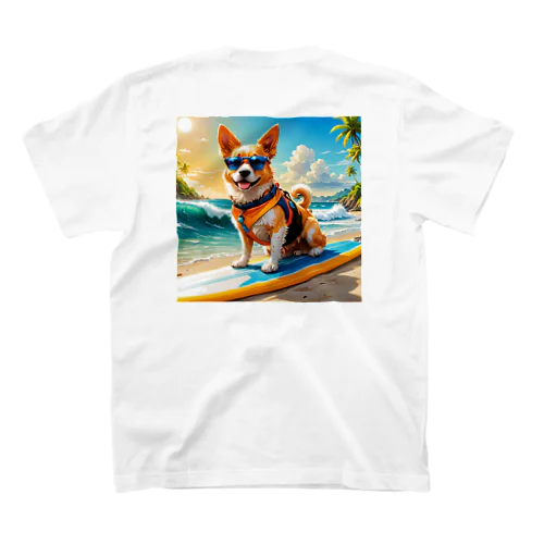 おいら波乗り🐕犬サーファー🏄 スタンダードTシャツ