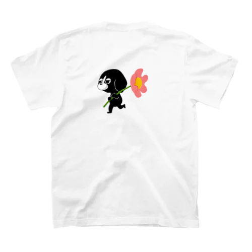 kumame.花泥棒(ピンク) スタンダードTシャツ