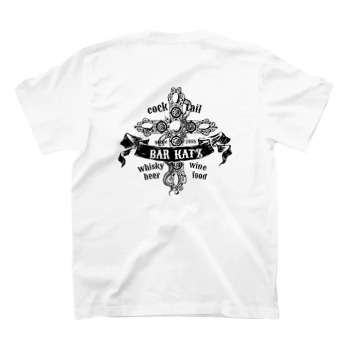 BAR KAT'Z オリジナルグッズRockスタイル スタンダードTシャツ