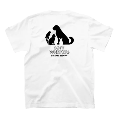 Silent Meow 「静かなニャー」 スタンダードTシャツ