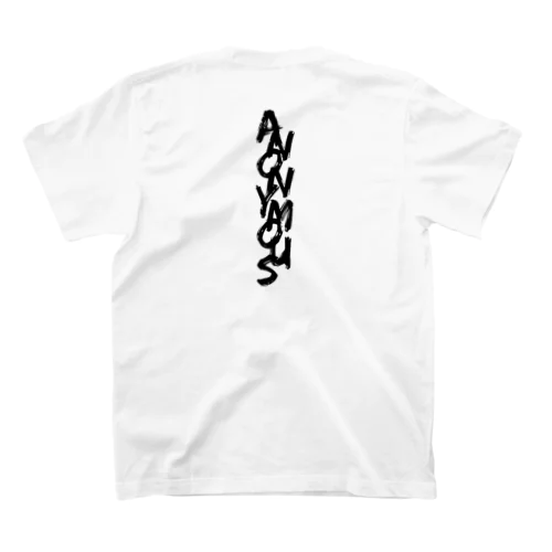 DJ Anonymous のスタンダート(両面)Tシャツ Regular Fit T-Shirt