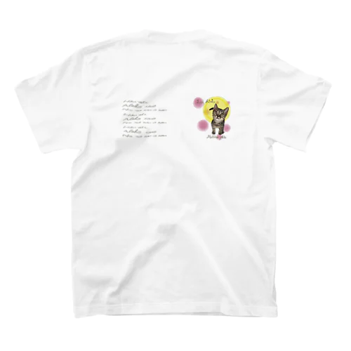 満月な猫(愛する我が子piha) Regular Fit T-Shirt