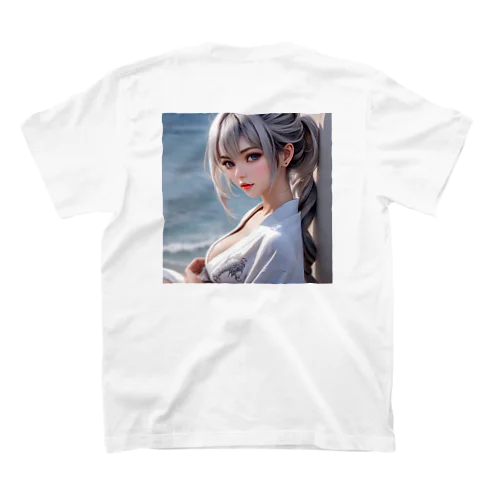 白髪和服美女シリーズ 0005 スタンダードTシャツ