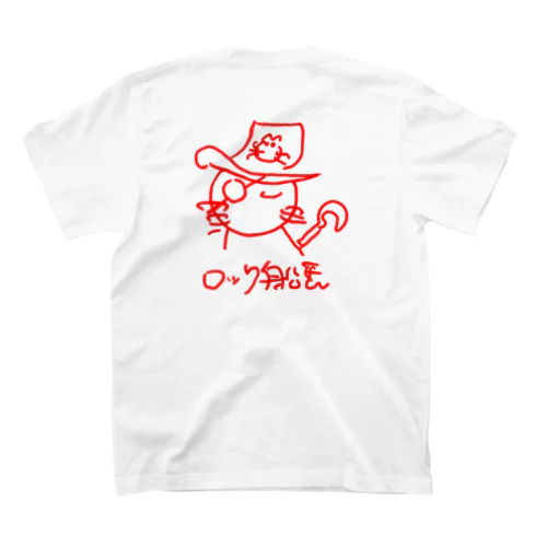 ロック船長②(赤) スタンダードTシャツ