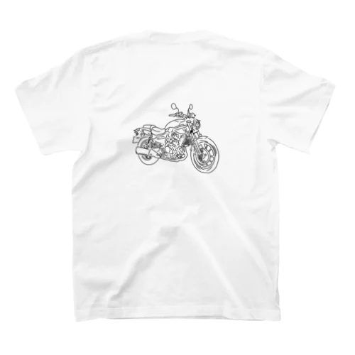 バイク背面プリント スタンダードTシャツ