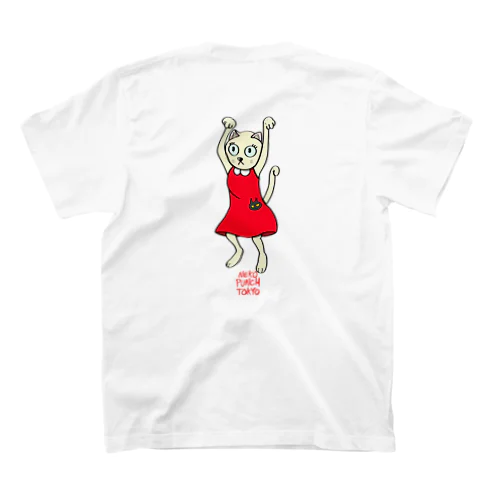 バックプリント　ダンシング猫娘 スタンダードTシャツ