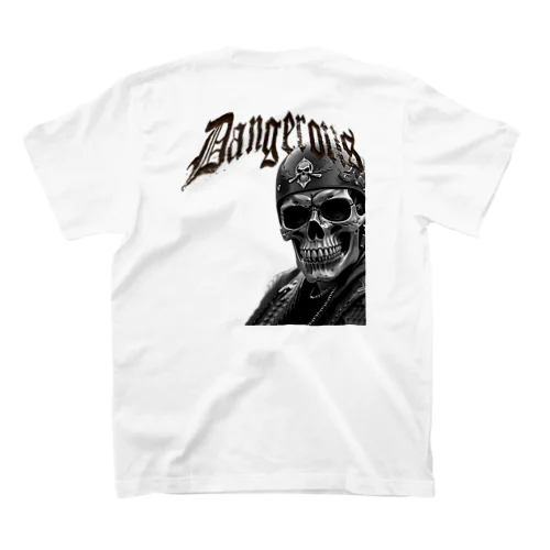 SKULL BIKER-02 Regular Fit T-Shirt