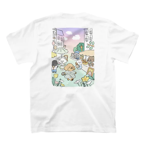 Poodle town スタンダードTシャツ