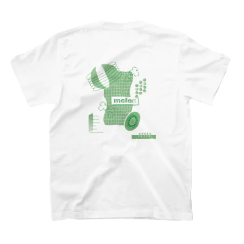 ０８３１（お野菜）緑 スタンダードTシャツ