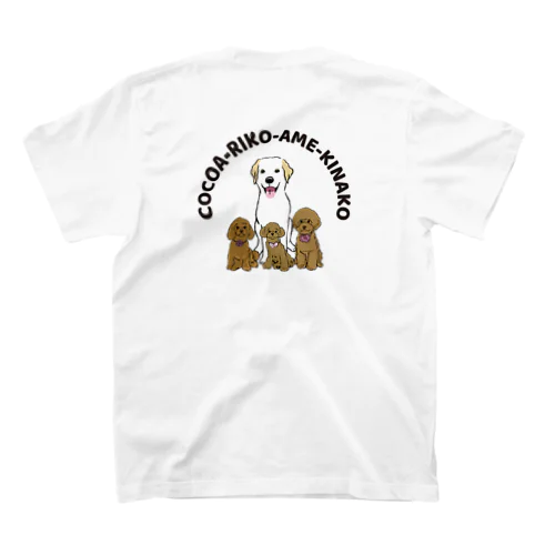 covaco.cocoaさんち＃2 バックプリントバージョン スタンダードTシャツ