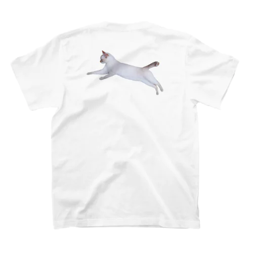 飛ぶ猫 スタンダードTシャツ