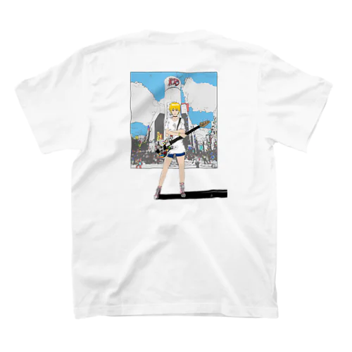 【バックプリント】ななみちゃん(ベース) スタンダードTシャツ