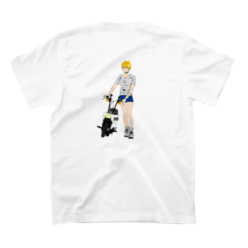 【バックプリント】ななみちゃん(モトコンポ) Regular Fit T-Shirt