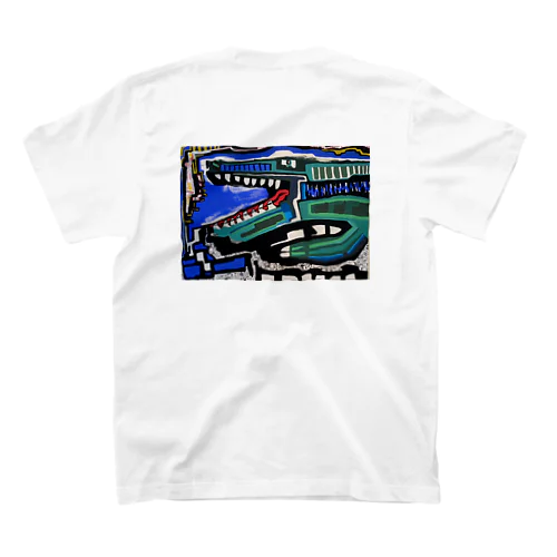 RYOGA現代アートなワニ作品達 Regular Fit T-Shirt