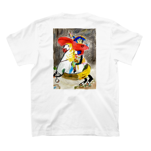 ナポレオン（絵の具）背中プリント Regular Fit T-Shirt
