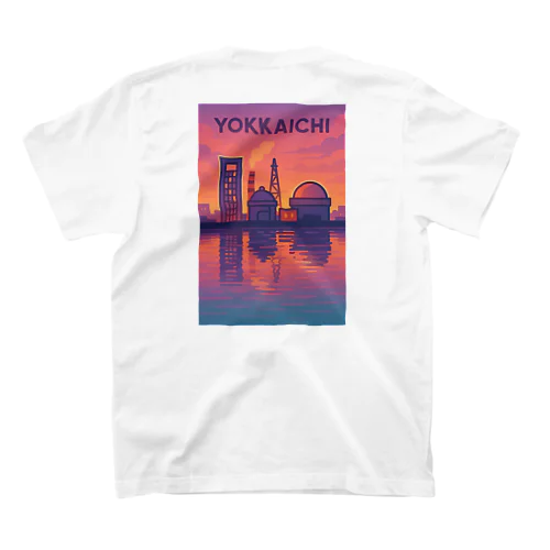 YOKKAICHI縦長 〜ピンクグラデの空〜 Regular Fit T-Shirt