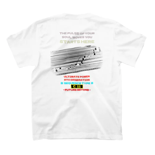 赤の頂 Regular Fit T-Shirt